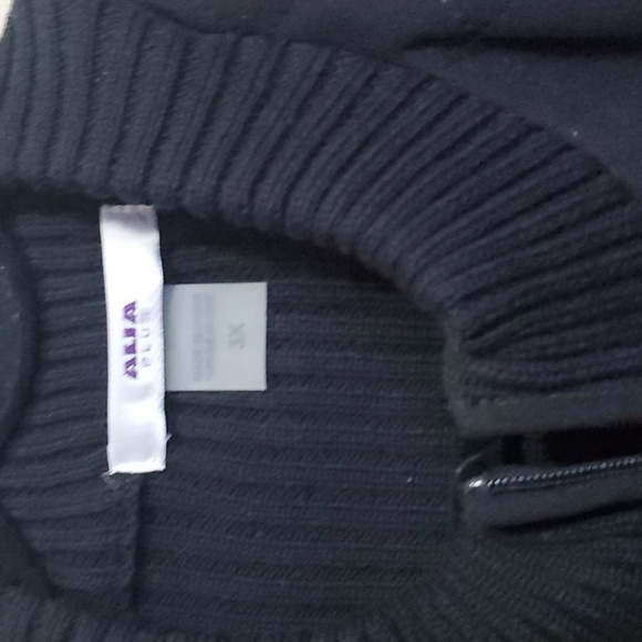 Alia plus Black Zip jacket size 3x - Picture 2 of 6